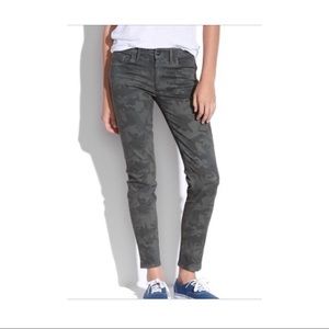 Madewell Camo Skinny Jeans